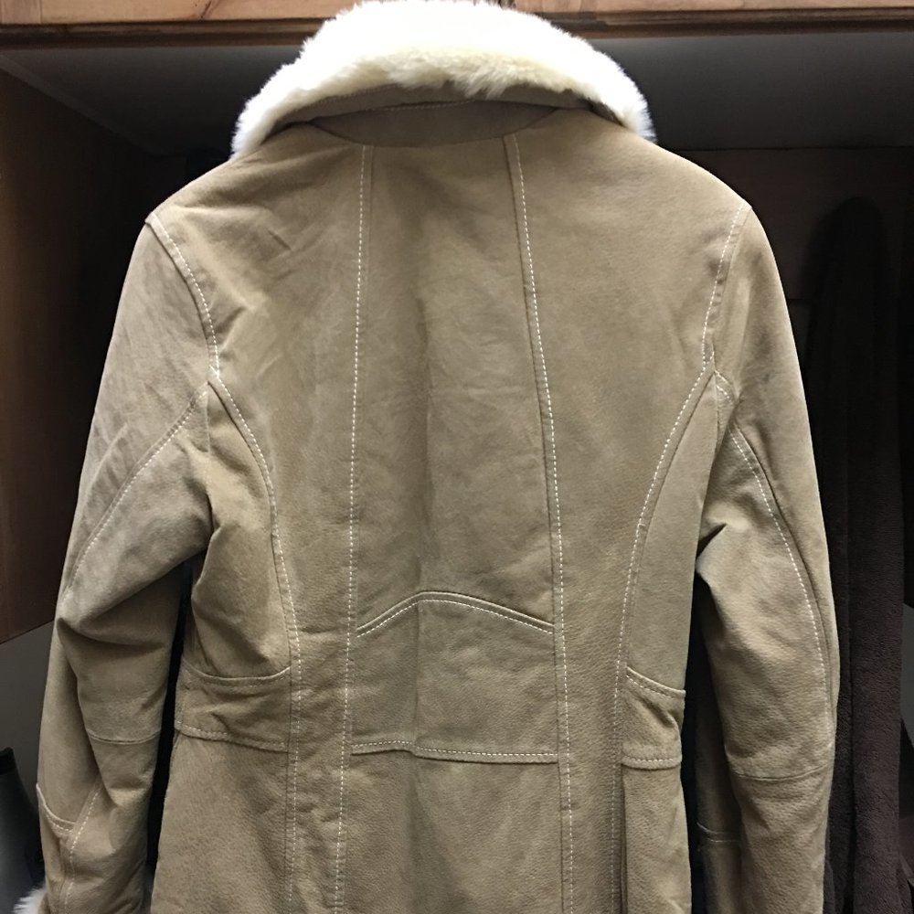 Tan Wilson Leather Suede Jacket
